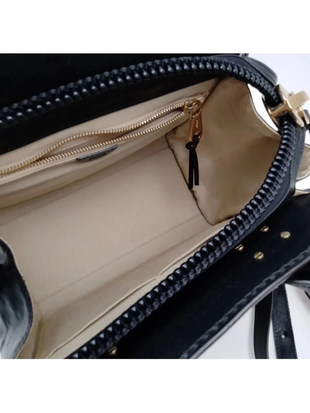 Black Leather Chloe Bag